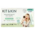 Kit & Kin Eco Nappies, Size 1 (2-5kg) 38 per pack