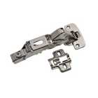 165 Degree Soft Close Clip On Cabinet Soft Close Hinge Nickel Plated 35mm - Pack of 2