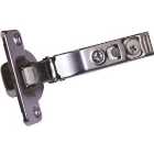 110 Degree Clip On Cabinet Hinge Nickel Plated 35mm - Pack of 2