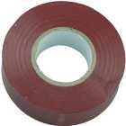Deta Brown PVC Electrical Insulation Tape - 20m x 19mm - Pack of 10