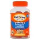 Haliborange Kid's Softies Omega-3 & Multivitamin Orange Gummies 3-12yrs 60 per pack