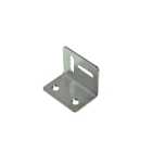 Wickes Stretcher Plate Zinc Plated 38 x 28mm Pack 4