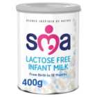 SMA Lactose Free Formula Powder, From Birth 400g