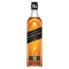 Johnnie Walker Black Label 12 YO Blended Scotch Whisky 70cl