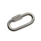 Wickes Bright Zinc Plated Quick Repair Link - 8mm - Pack 2