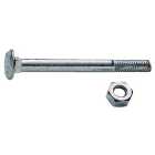 Wickes Carriage Bolt Nut & Washer - M12 x 200mm Pack of 2