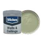 Wickes Vinyl Matt Emulsion Paint Tester Pot - Olive Green No.830 - 50ml