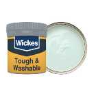 Wickes Tough & Washable Matt Emulsion Paint Tester Pot - Duck Egg No.900 - 50ml