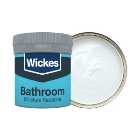 Wickes Bathroom Soft Sheen Emulsion Paint Tester Pot - Cloud No.150 - 50ml