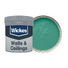 Wickes Vinyl Matt Emulsion Paint Tester Pot - Jewel Green No.845 - 50ml