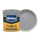 Wickes Tough & Washable Matt Emulsion Paint Tester Pot - Pewter No.220 - 50ml