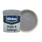 Wickes Vinyl Matt Emulsion Paint Tester Pot - Slate No.235 - 50ml