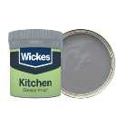Wickes Kitchen Matt Emulsion Paint Tester Pot - Slate No.235 - 50ml