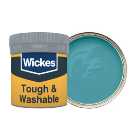 Wickes Tough & Washable Matt Emulsion Paint Tester Pot - Teal No.940 - 50ml