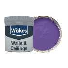 Wickes Vinyl Matt Emulsion Paint Tester Pot - Purple Passion No.720 - 50ml