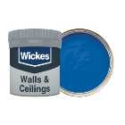 Wickes Vinyl Matt Emulsion Paint Tester Pot - Sapphire No.950 - 50ml