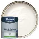 Wickes Vinyl Silk Emulsion Paint - Victorian White No.125 - 5L