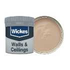 Wickes Vinyl Matt Emulsion Paint Tester Pot - Butterscotch No.440 - 50ml