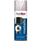 Plastikote Metallic Spray Paint - Brushed Nickel - 400ml