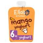 Ella's Kitchen Organic Mango Greek Style Yoghurt Baby Pouch 6+ Months 90g