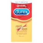 Durex Real Feel Non Latex Condoms, 12s
