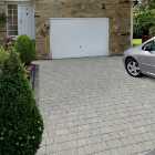 Marshalls Argent Priora Mixed Size Light Silver Driveway Textured Block Paving - 8.06 m2