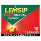 Lemsip Max Cold & Flu Capsules 16 per pack