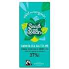 Seed & Bean Organic Milk Chocolate Bar Sea Salt & Tropical Lime 85g