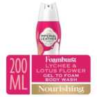 Imperial Leather Nourishing Foamburst Lychee and Lotus Flower 200ml