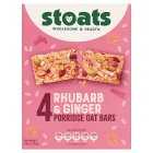 Stoats 4 Rhubarb & Ginger Porridge Oat Bars, 4x42g