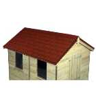 Onduline Bardoline Red Roofing Shingles - 2m - Pack of 14