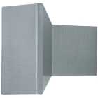 Wickes Stainless Steel Square Knob Handle for Bathrooms - 35mm