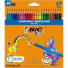 Bic Kids Colour Pencils 24 per pack