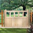 Wickes Timber Cut Out Top Timber Gate Kit - 1206 x 914mm