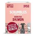 Scrumbles Wet Dog Food Pate, Grain Free Salmon 395g