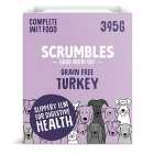 Scrumbles Wet Dog Food Pate, Grain Free Turkey 395g