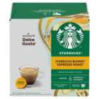 STARBUCKS Blonde Espresso Roast Coffee Pods by NESCAFE Dolce Gusto 12 per pack