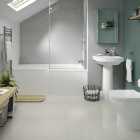 Wickes Boutique Smart White Lux Glazed Porcelain Wall & Floor Tile - 600 x 600mm