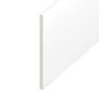 Wickes PVCu White Soffit Reveal Liner - 225mm x 9mm x 3m