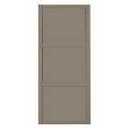 Spacepro Shaker 3 Panel Stone Grey Frame Stone Grey Door