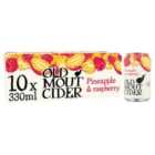 Old Mout Pineapple & Raspberry Cider Cans 10 x 330ml