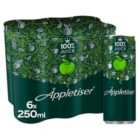 Appletiser 100% Apple Juice Lightly Sparkling 6 x 250ml