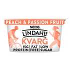 Lindahls Kvarg Peach And Passion Fruit 150g