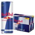 Red Bull Energy Drink Cans 8 x 250ml