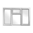 Euramax uPVC White Side & Top Hung Casement Window - 1770 x 1160mm