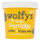 Wolfy's Vegan Lemon & Poppy Seed Porridge 88g