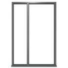 JCI Ultimate Door Frame with Single Side Light Grey