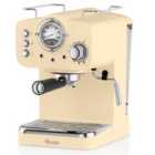 Swan SK22110CN Retro Pump Espresso Coffee Machine - Cream