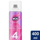 VO5 Invisible Extra Firm Hold Hairspray 400ml