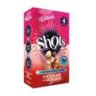 Whitworths Shots Snack Pack Chocolate & Hazelnut 4 per pack